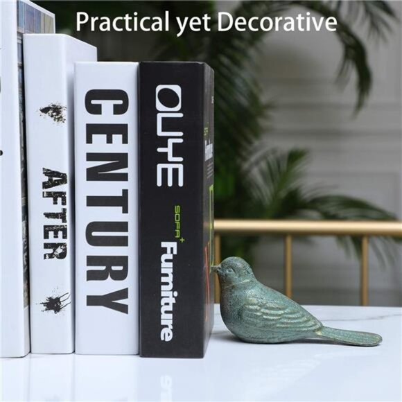 Cast IronDoor Stop Decorative Door Stopper for Bottom of Door,Cute Bird Doorstop - Picture 5 of 6